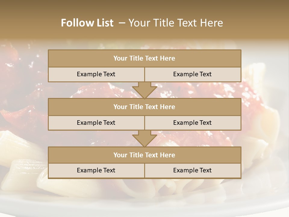 Restaurant Pasta Cuisine PowerPoint Template