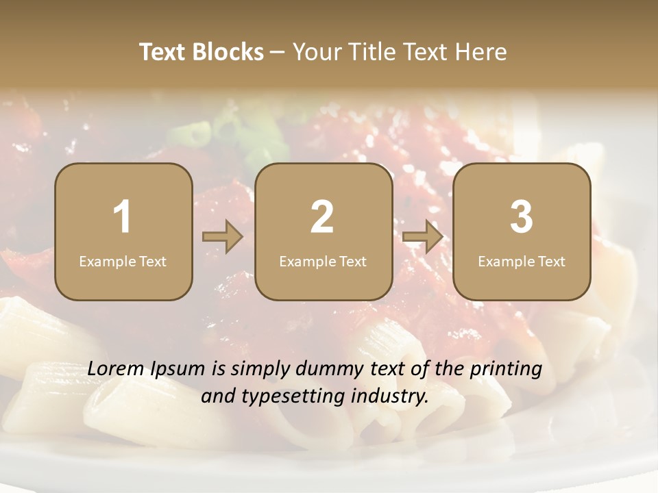 Restaurant Pasta Cuisine PowerPoint Template