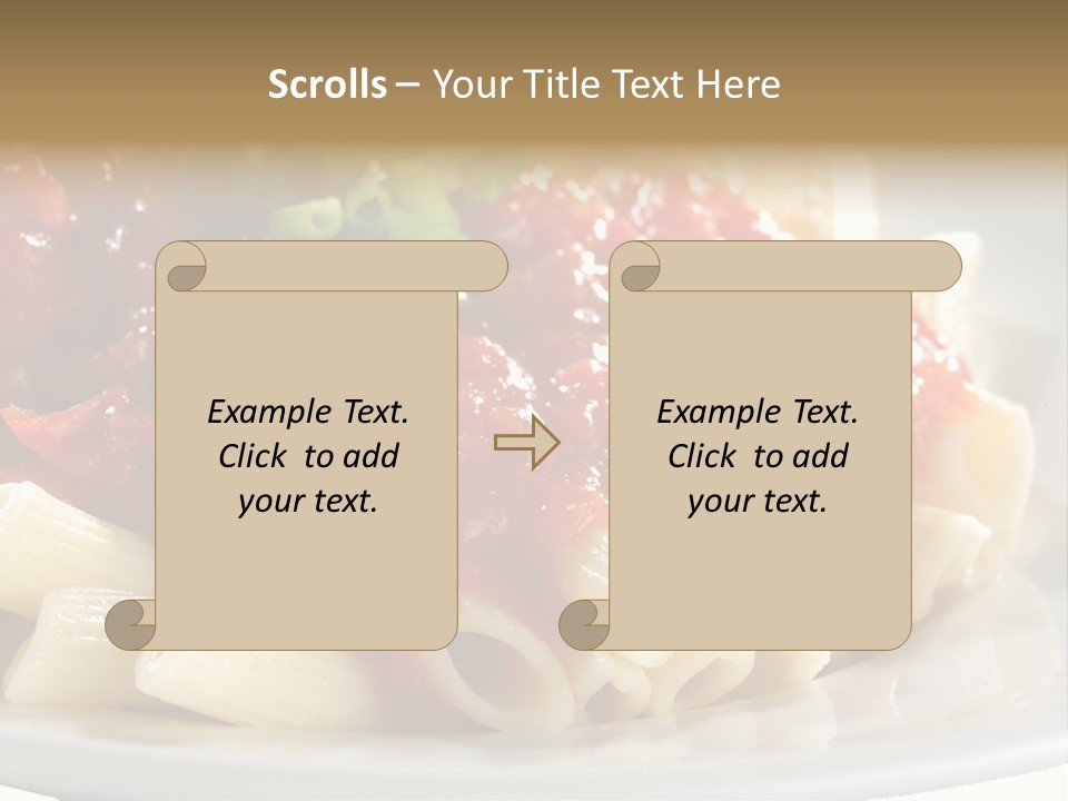 Restaurant Pasta Cuisine PowerPoint Template