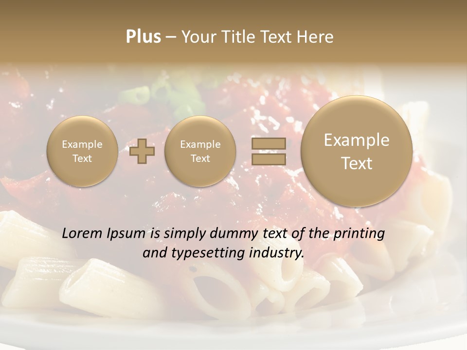 Restaurant Pasta Cuisine PowerPoint Template