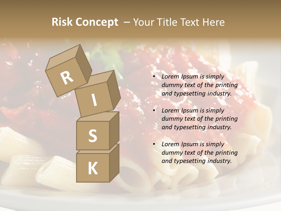 Restaurant Pasta Cuisine PowerPoint Template