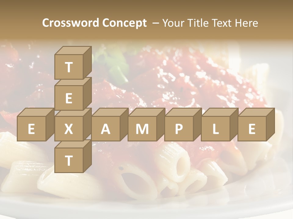 Restaurant Pasta Cuisine PowerPoint Template