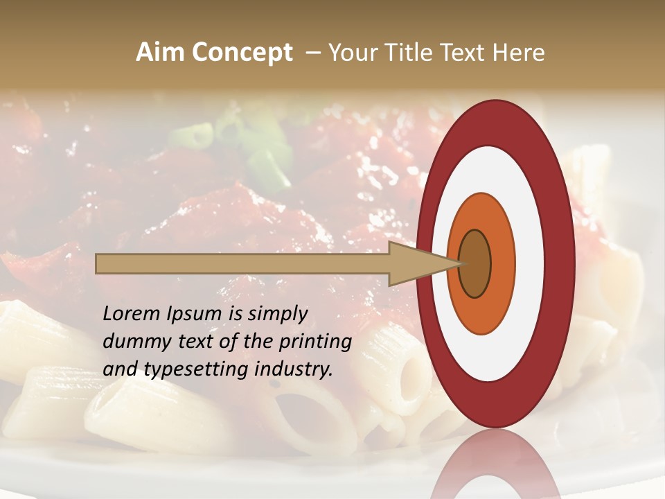 Restaurant Pasta Cuisine PowerPoint Template