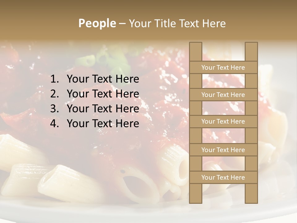 Restaurant Pasta Cuisine PowerPoint Template