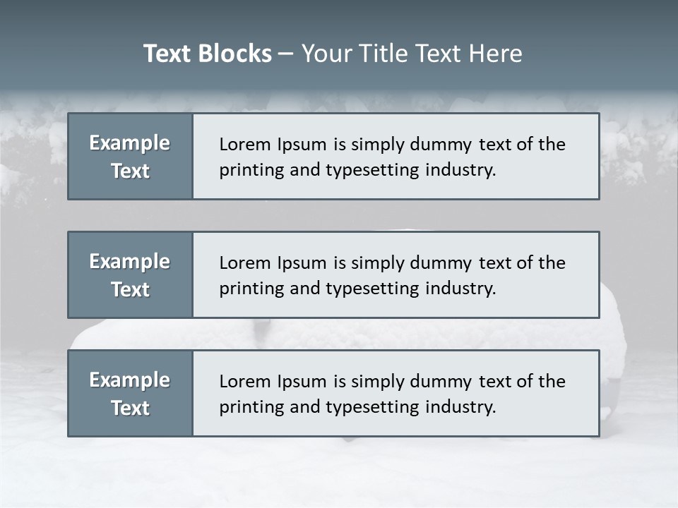 Blanche Car Parked PowerPoint Template