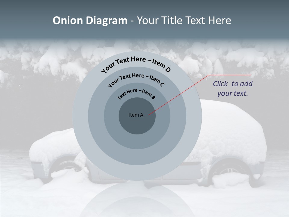 Blanche Car Parked PowerPoint Template