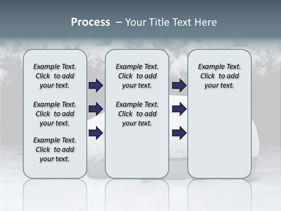 Blanche Car Parked PowerPoint Template