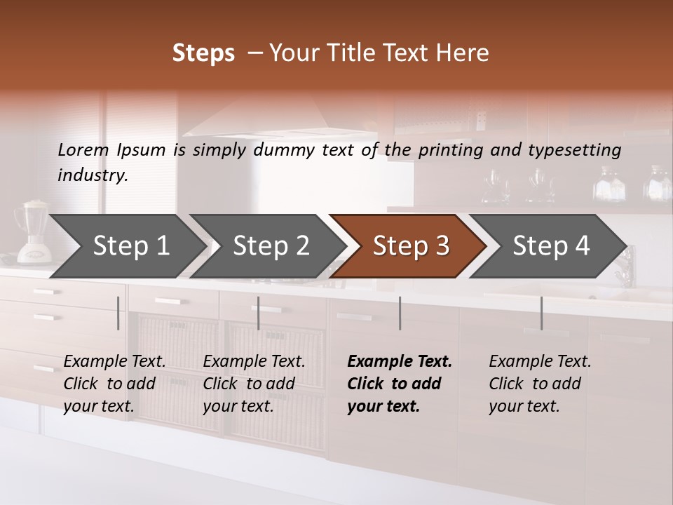 Cupboard Architecture Apartment PowerPoint Template