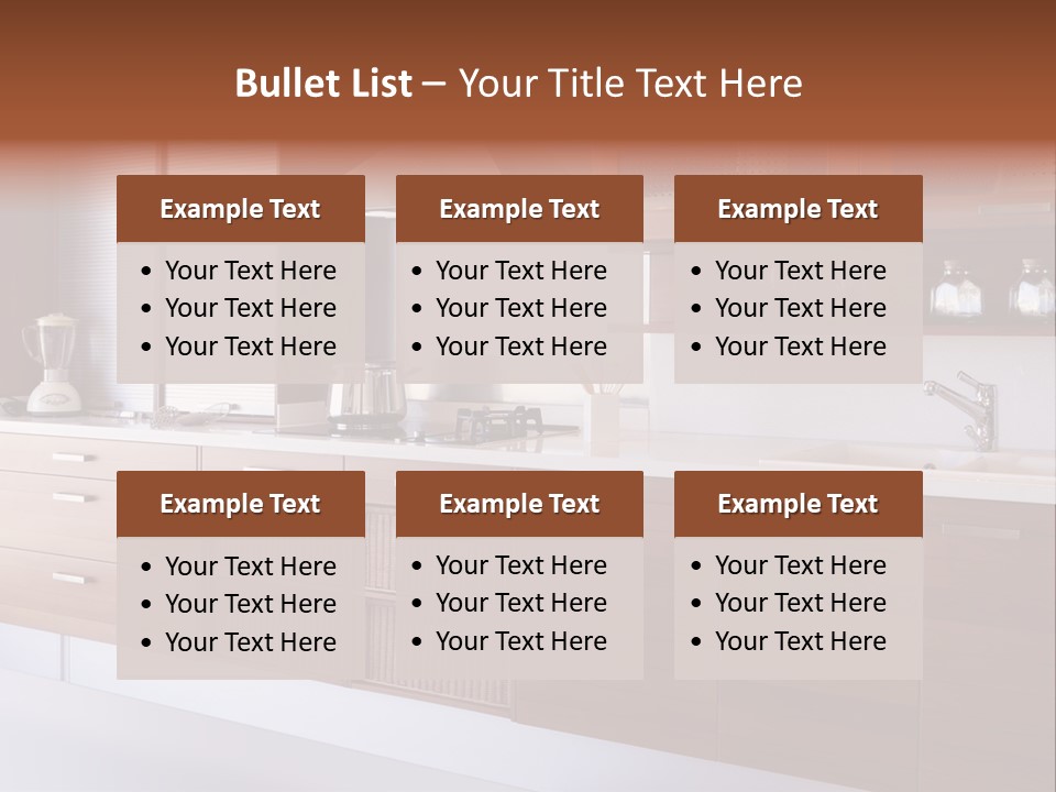 Cupboard Architecture Apartment PowerPoint Template