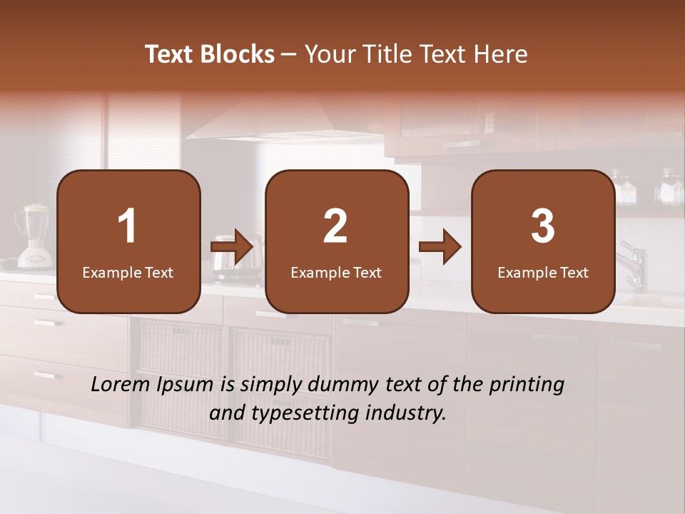 Cupboard Architecture Apartment PowerPoint Template