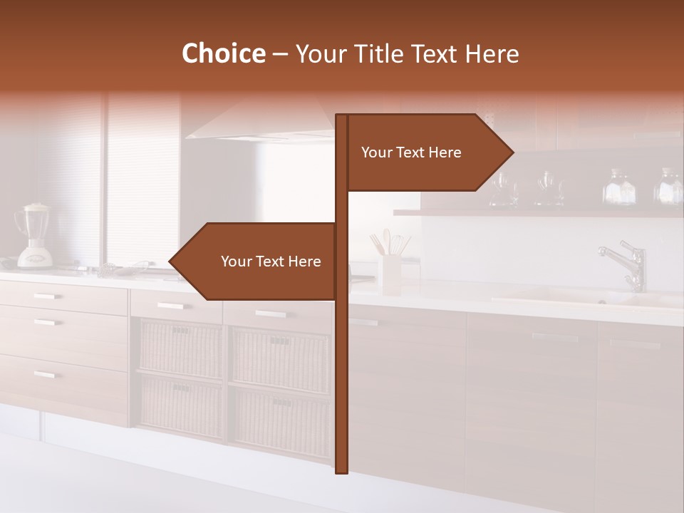 Cupboard Architecture Apartment PowerPoint Template