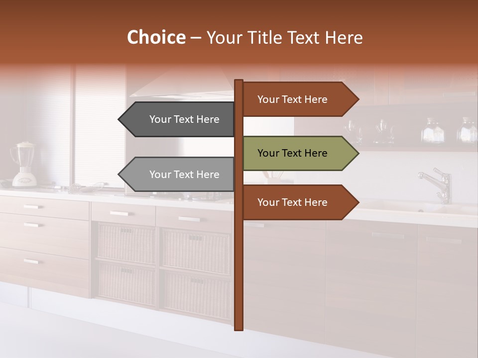 Cupboard Architecture Apartment PowerPoint Template