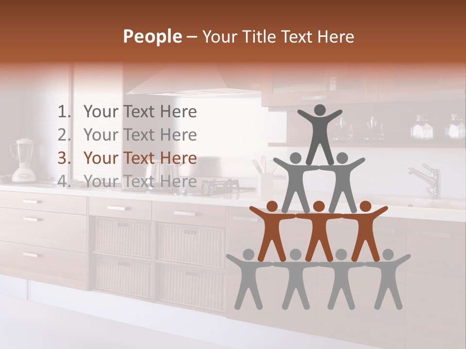 Cupboard Architecture Apartment PowerPoint Template