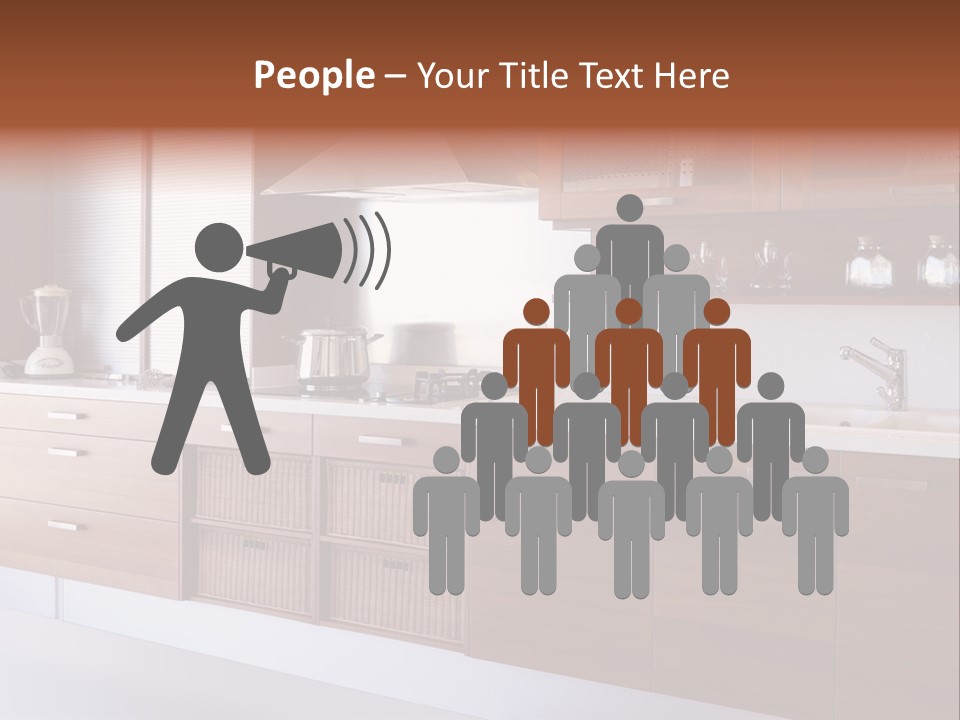 Cupboard Architecture Apartment PowerPoint Template