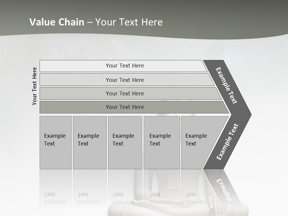 A Buddha Statue Sitting On Top Of A White Table PowerPoint Template