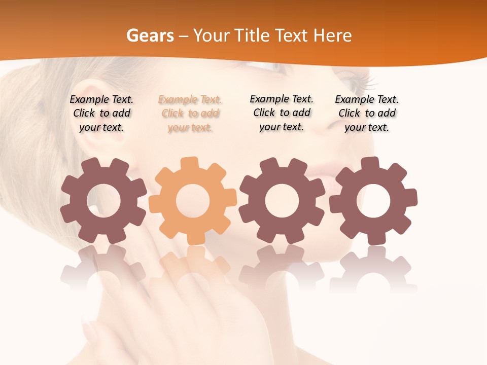 Skincare Clean Charming PowerPoint Template