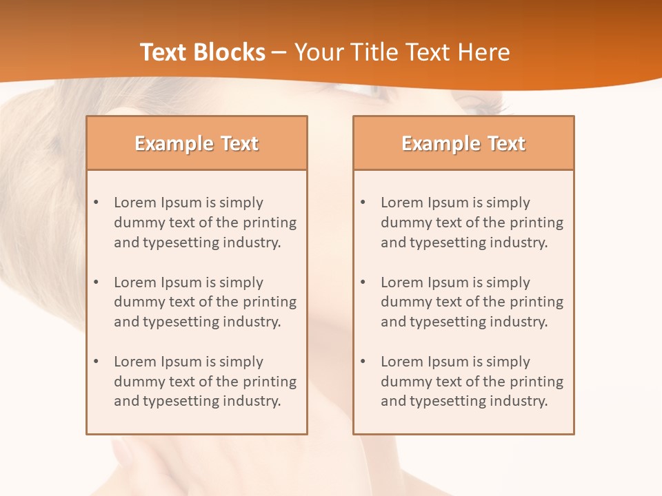 Skincare Clean Charming PowerPoint Template