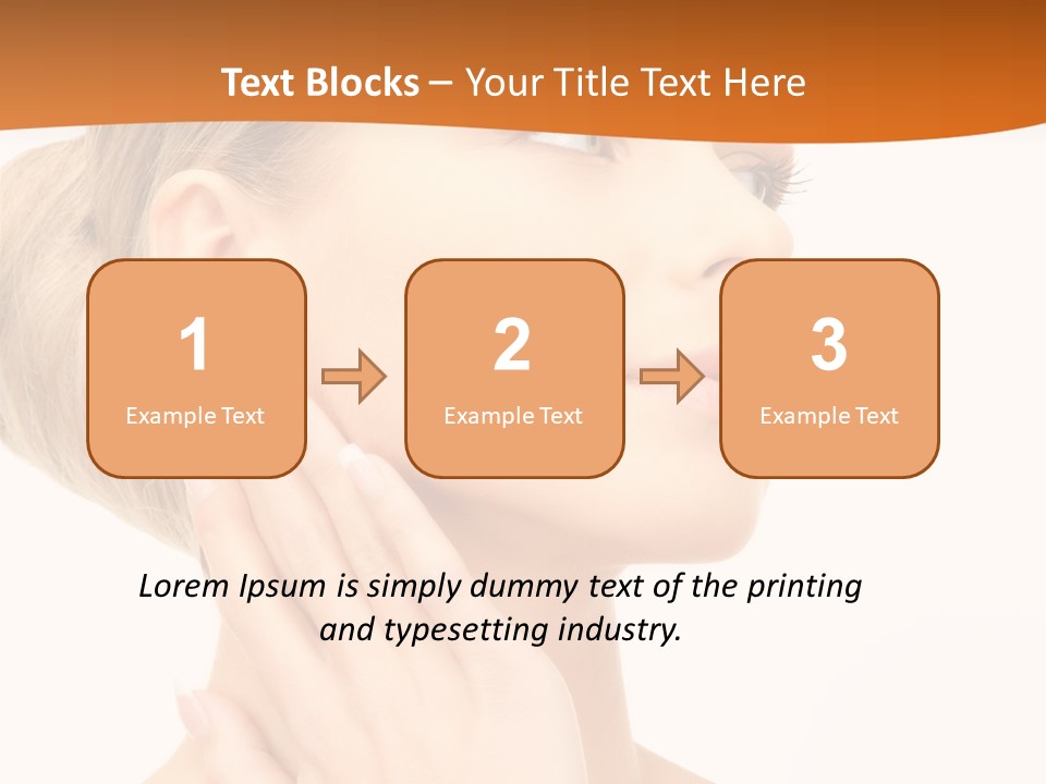 Skincare Clean Charming PowerPoint Template