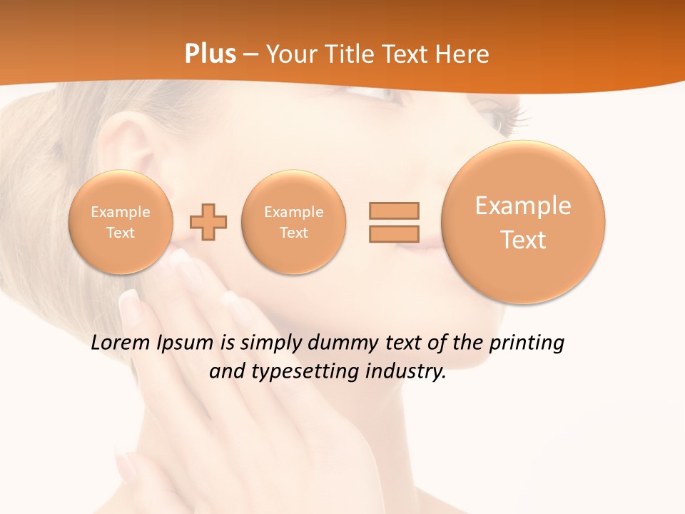 Skincare Clean Charming PowerPoint Template