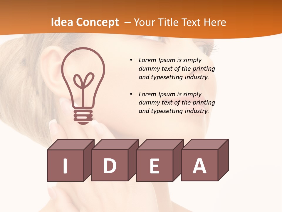 Skincare Clean Charming PowerPoint Template