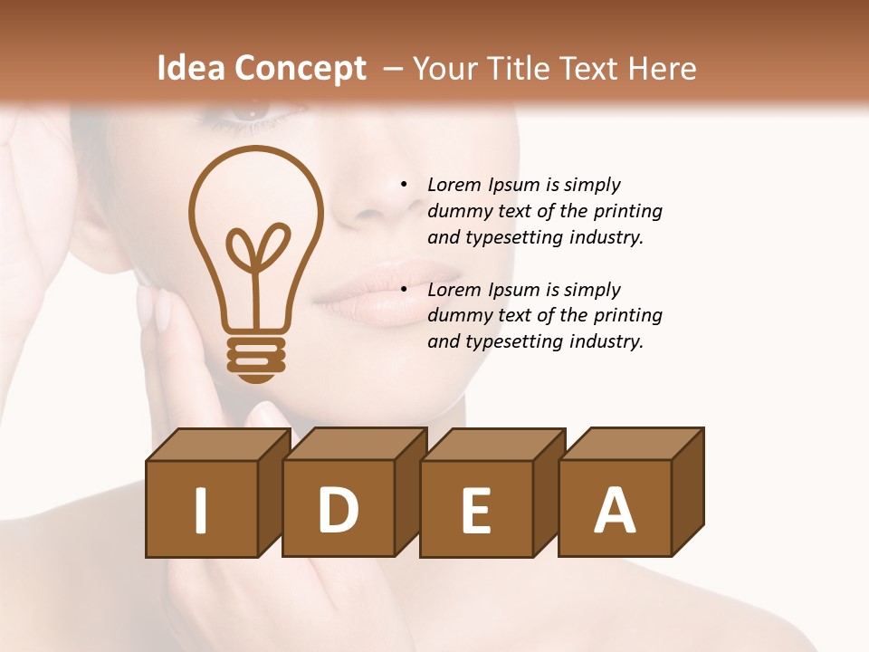 One Sensual Studio PowerPoint Template