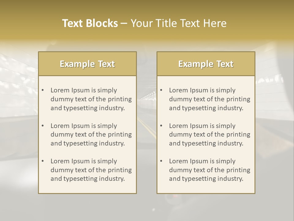 River Ocean Dirty PowerPoint Template