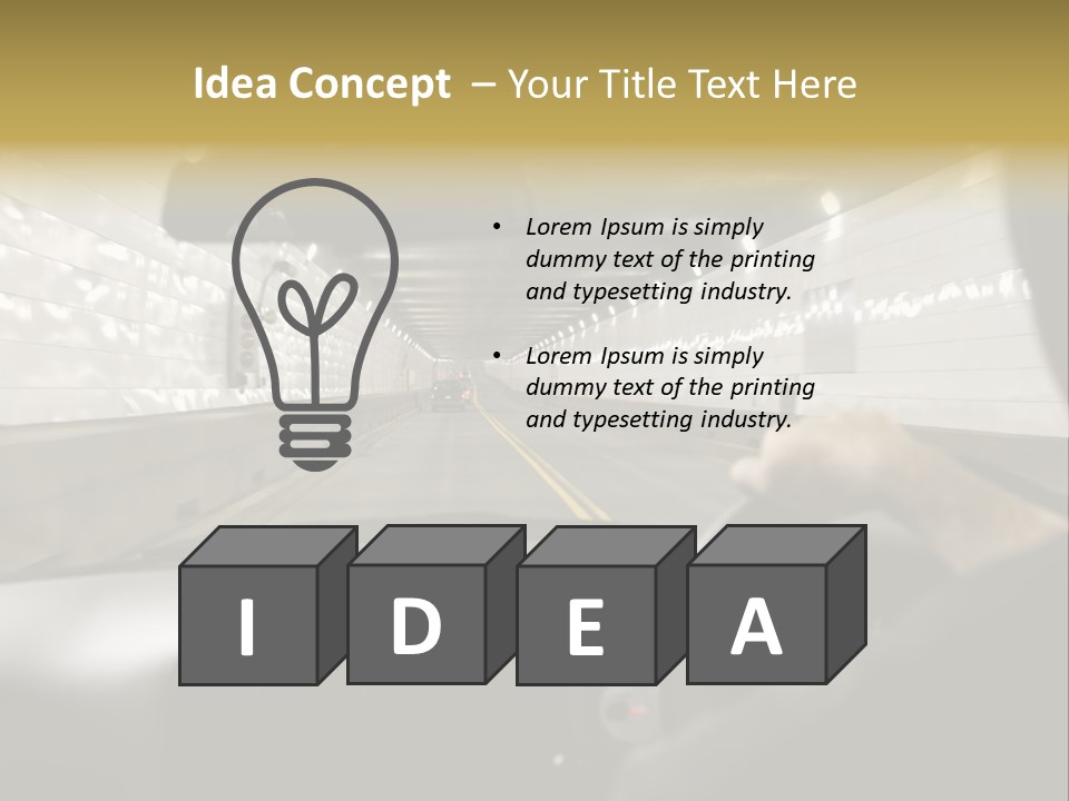 River Ocean Dirty PowerPoint Template