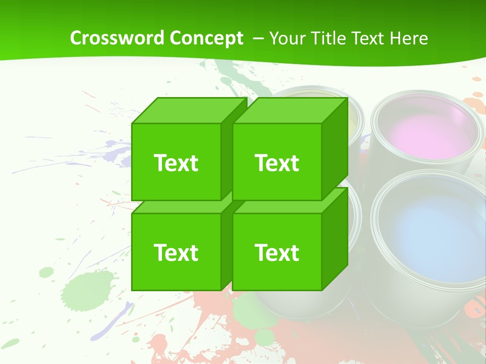 Mousse Nobody Dessert PowerPoint Template