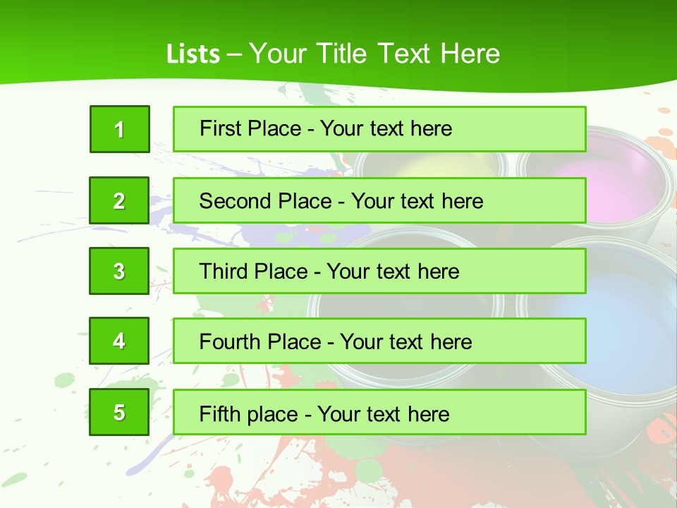 Mousse Nobody Dessert PowerPoint Template