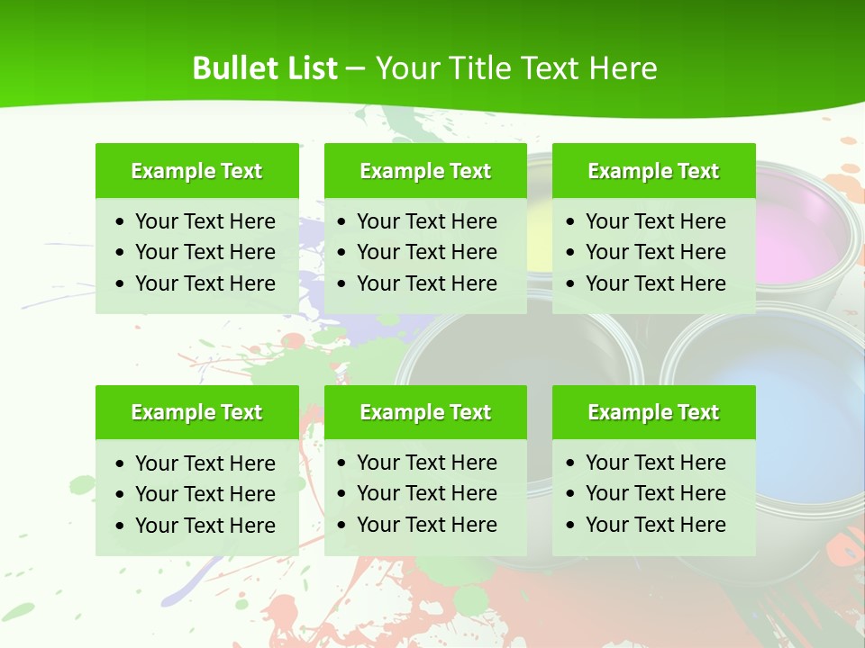 Mousse Nobody Dessert PowerPoint Template