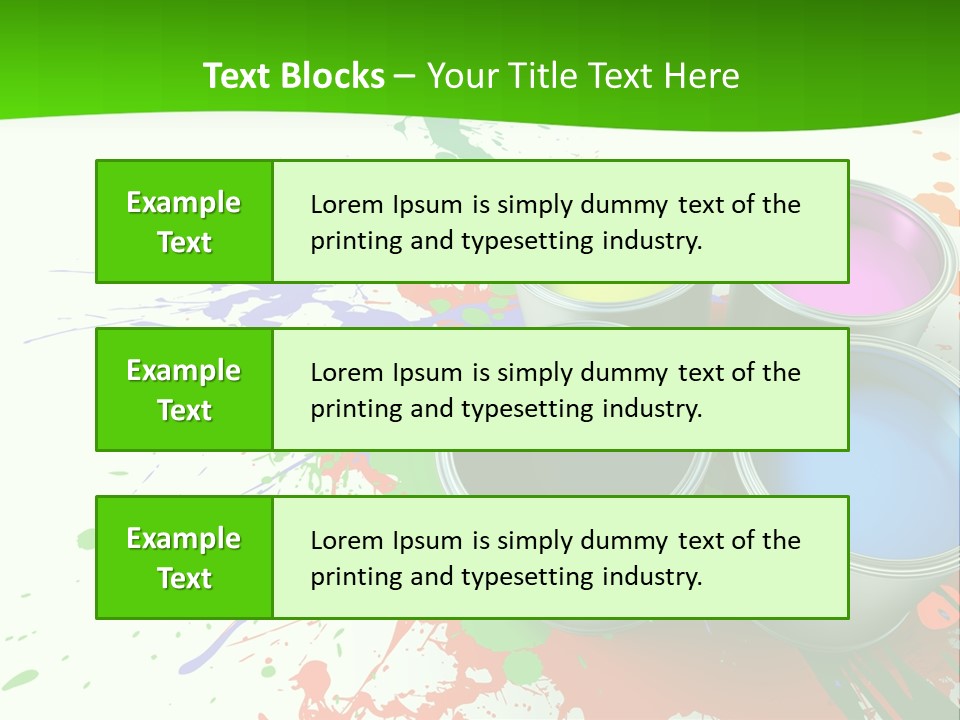 Mousse Nobody Dessert PowerPoint Template