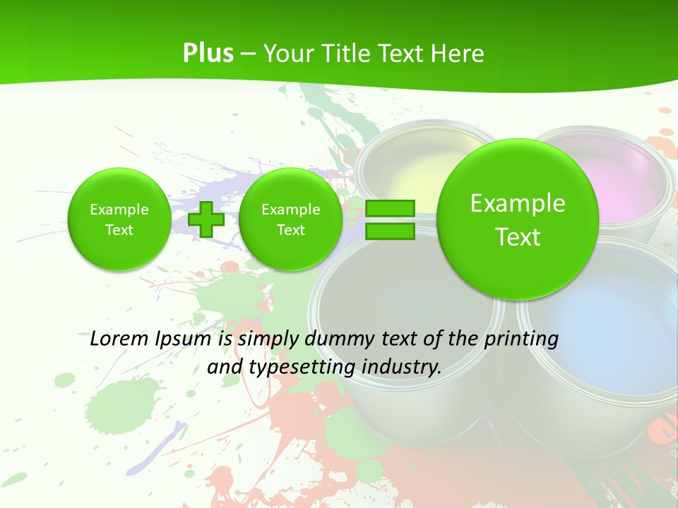 Mousse Nobody Dessert PowerPoint Template