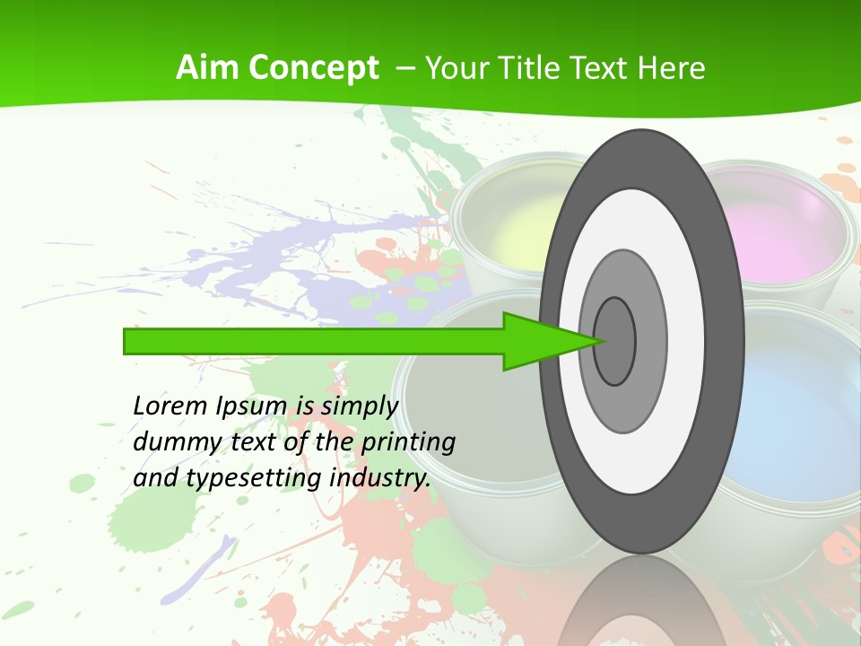 Mousse Nobody Dessert PowerPoint Template