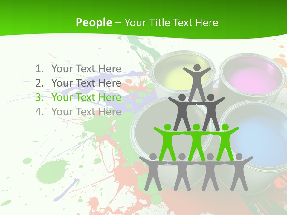 Mousse Nobody Dessert PowerPoint Template