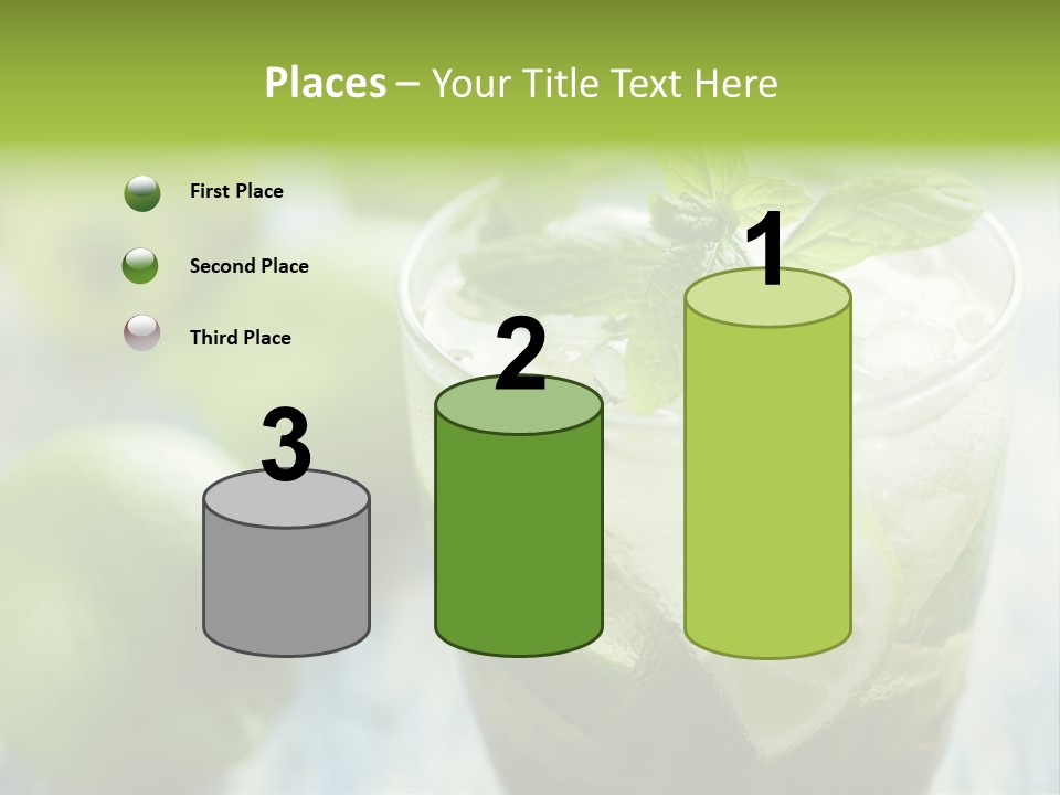 Alcoholic Exotic Cold PowerPoint Template