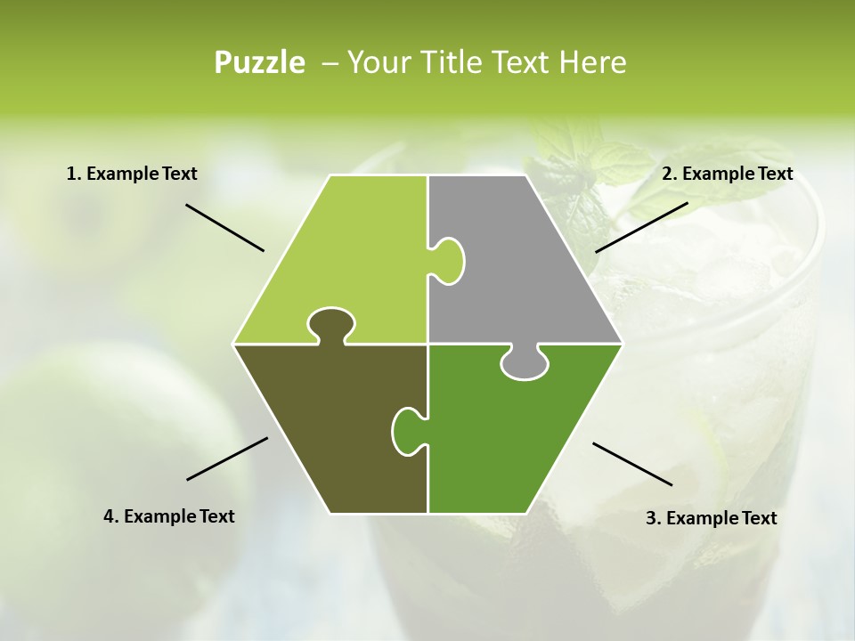 Alcoholic Exotic Cold PowerPoint Template