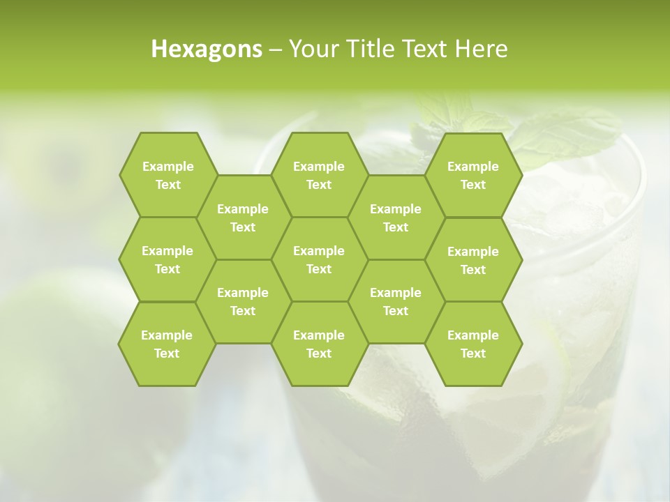 Alcoholic Exotic Cold PowerPoint Template