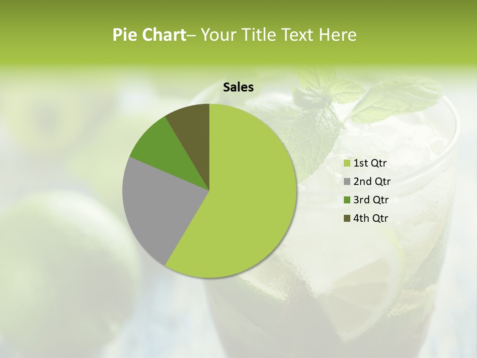 Alcoholic Exotic Cold PowerPoint Template