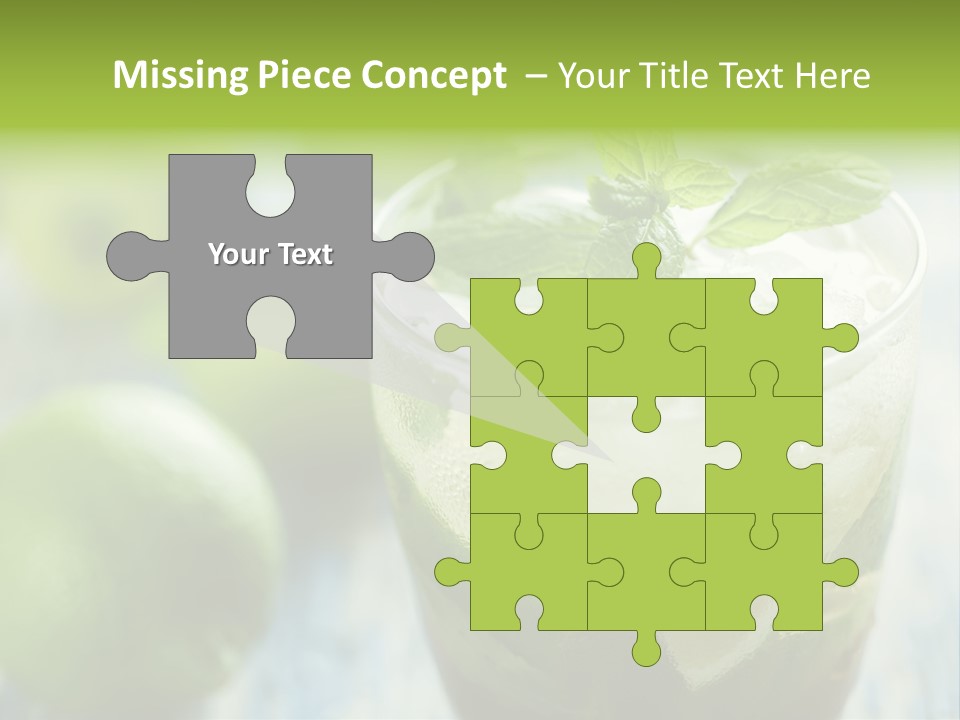 Alcoholic Exotic Cold PowerPoint Template