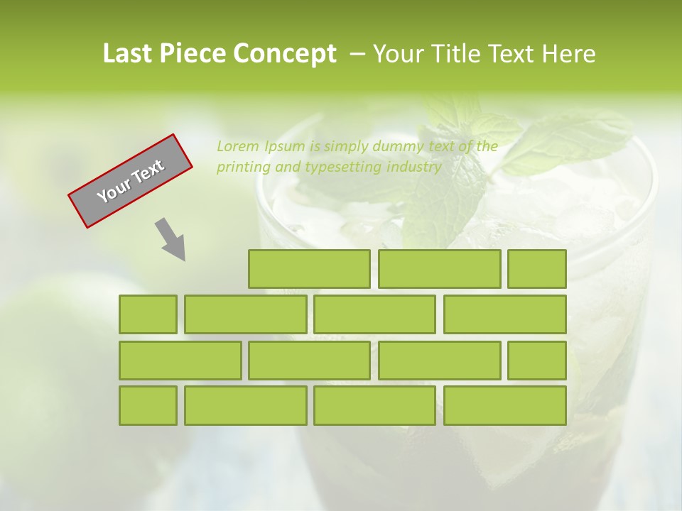 Alcoholic Exotic Cold PowerPoint Template