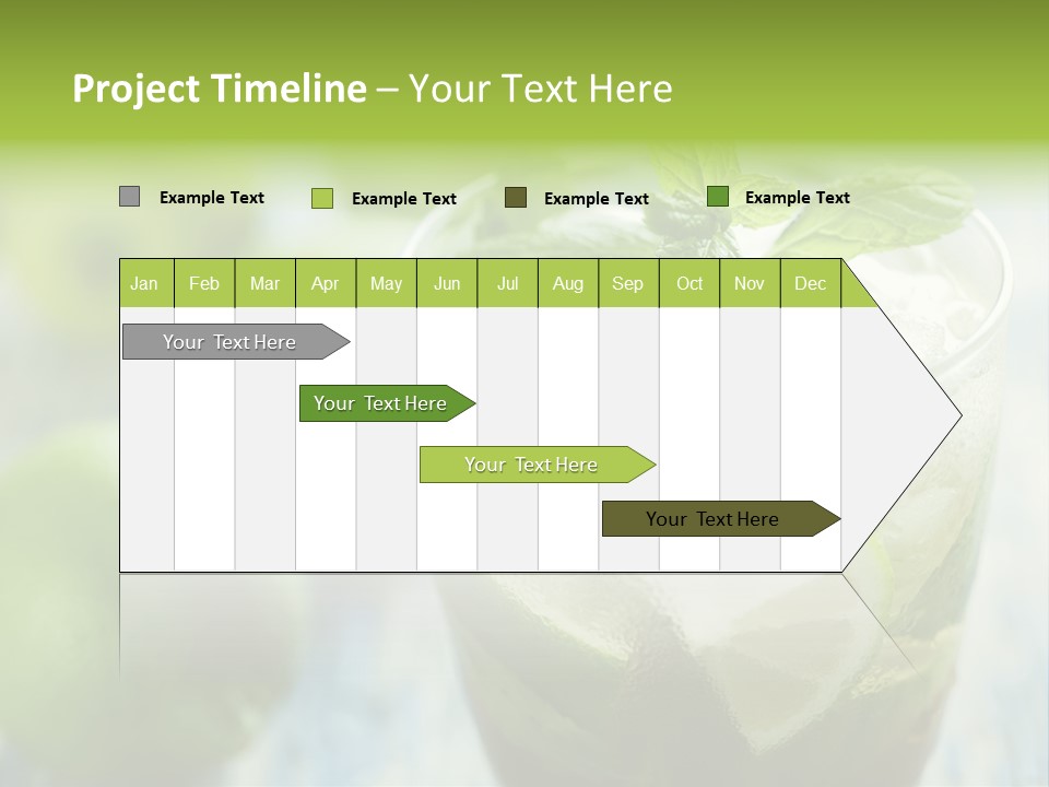 Alcoholic Exotic Cold PowerPoint Template