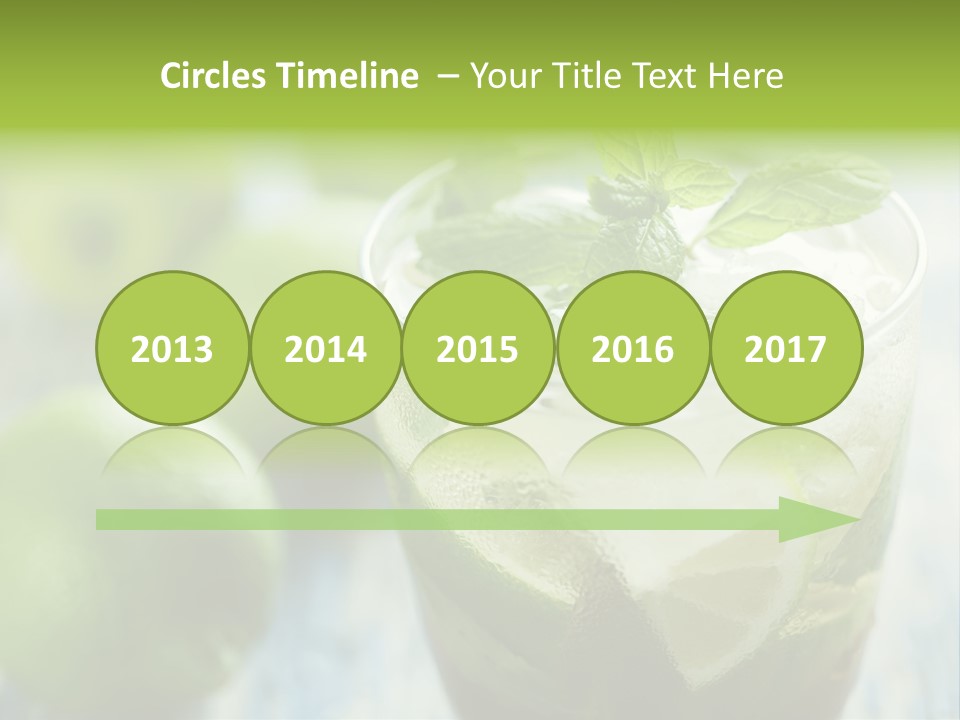 Alcoholic Exotic Cold PowerPoint Template