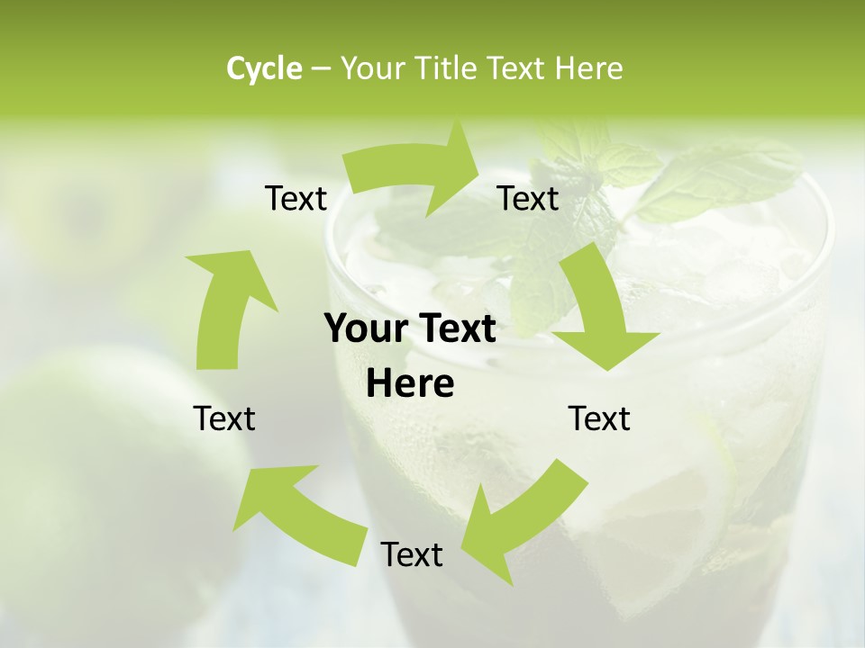 Alcoholic Exotic Cold PowerPoint Template