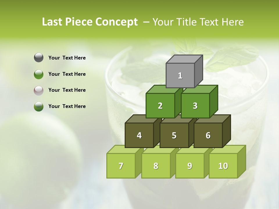 Alcoholic Exotic Cold PowerPoint Template