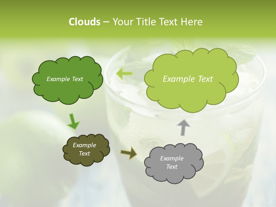 Alcoholic Exotic Cold PowerPoint Template