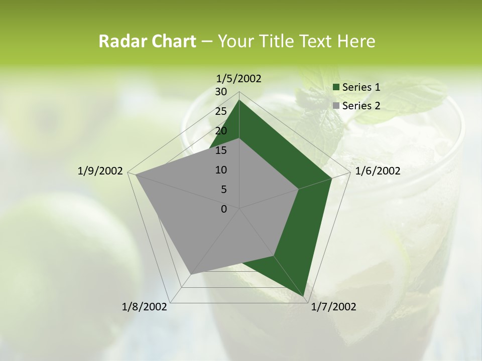 Alcoholic Exotic Cold PowerPoint Template