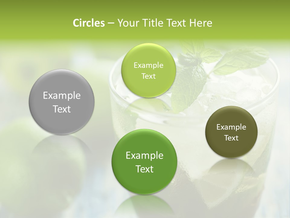 Alcoholic Exotic Cold PowerPoint Template