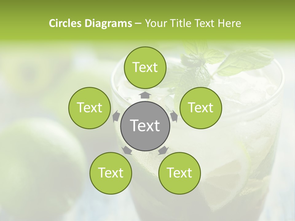 Alcoholic Exotic Cold PowerPoint Template