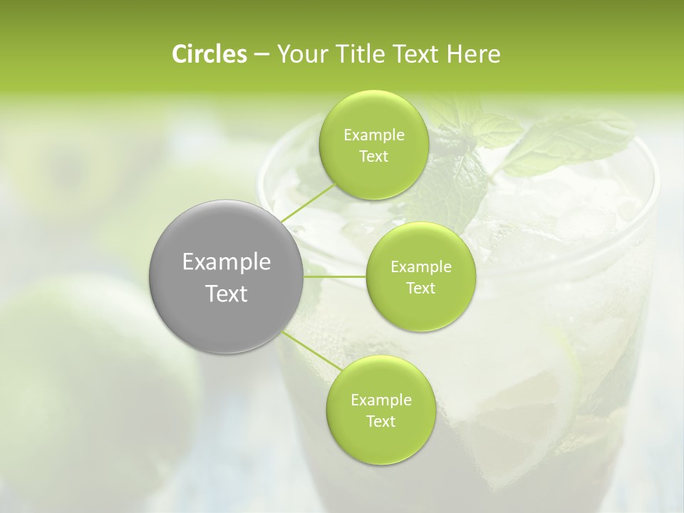 Alcoholic Exotic Cold PowerPoint Template