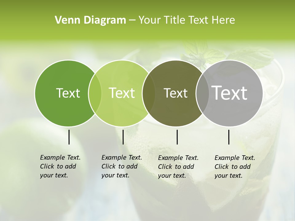 Alcoholic Exotic Cold PowerPoint Template